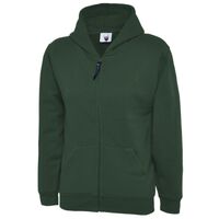 Childrens Classic Full Zip Hooded Sweatshirt Thumbnail