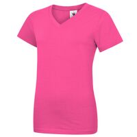 Ladies Classic V-Neck T-Shirt Thumbnail