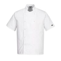 C733 Cumbria Chefs Jacket S/S Thumbnail