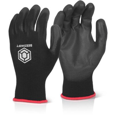 PU COATED GLOVE BLACK Thumbnail