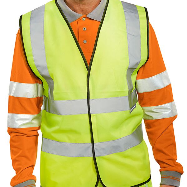 Long Sleeve Hi Vis Vest Thumbnail